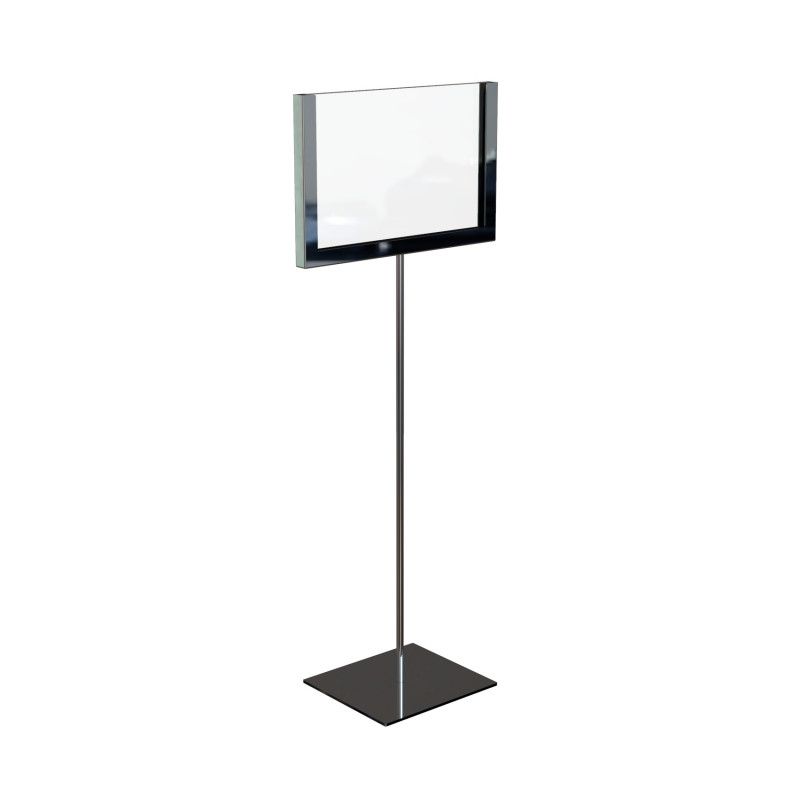 Display stand A6 chromed : Portants shopping