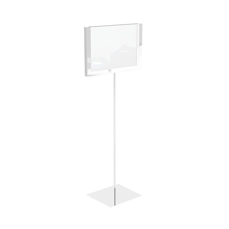 Display stand A6 white : Presentoirs shopping