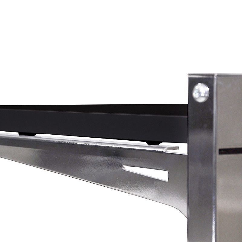 Image 3 : Double-sided metal shop gondola ...