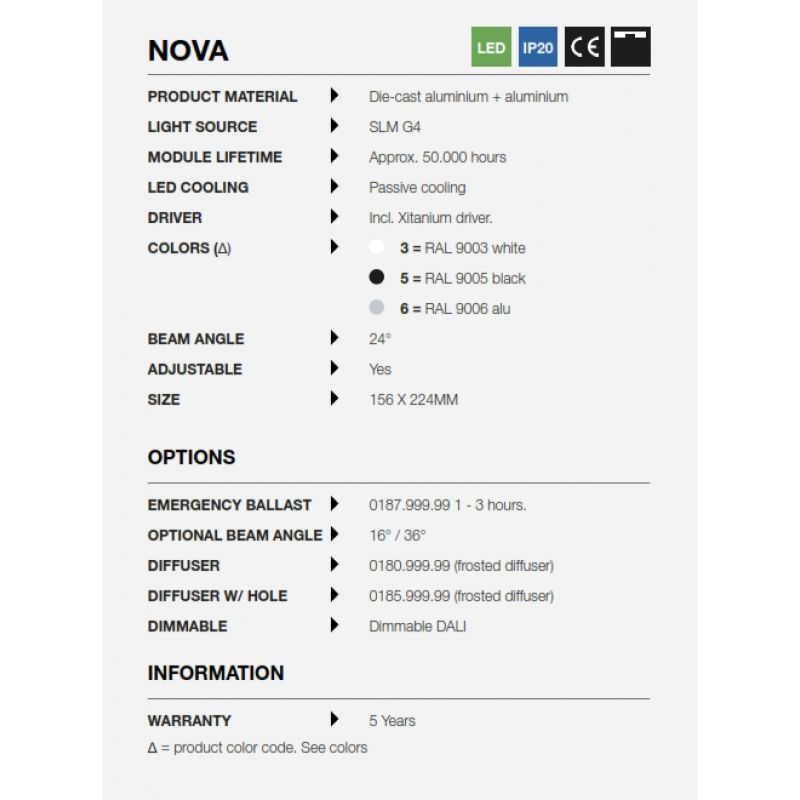 Image 2 : Einbauspot led nova