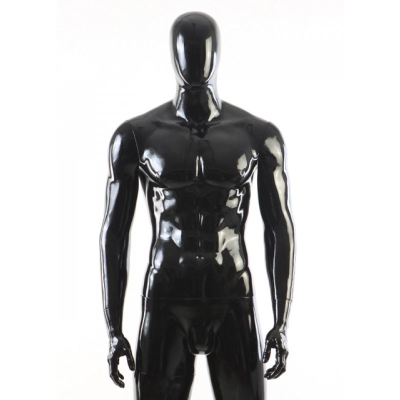 Image 1 : Display mannequin black color with ...