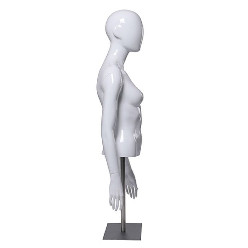 Image 4 : Female mannequin bust 1/2 ...