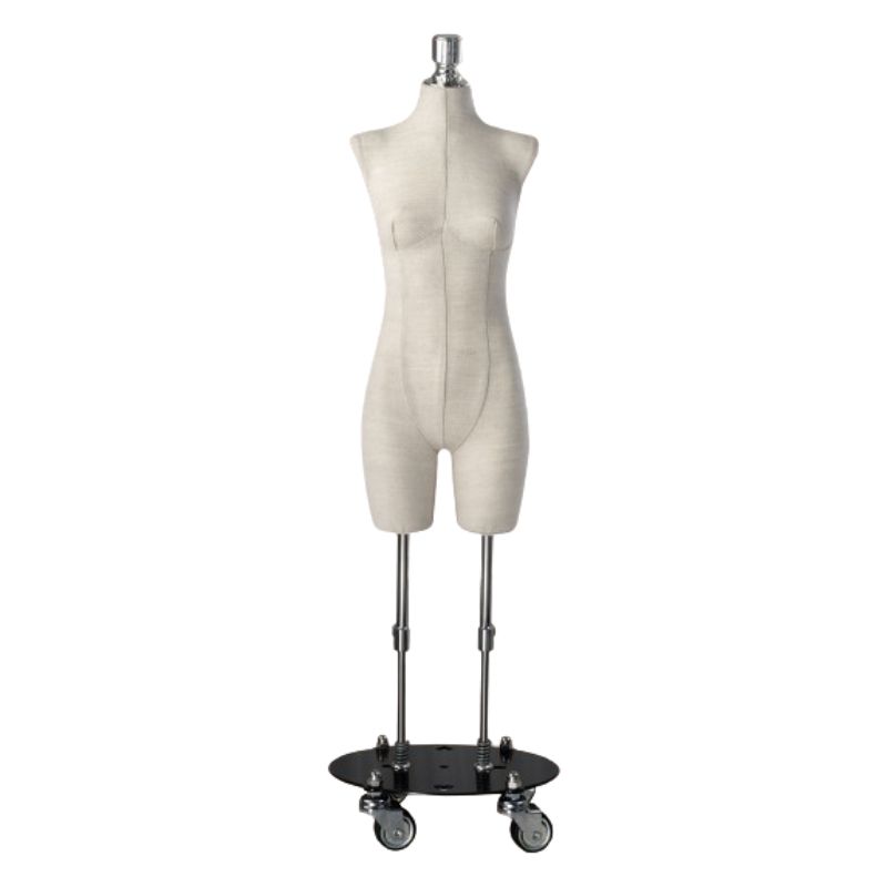 Opt for natural elegance with our Women's Fabric Buste ... Female fabric bust on two-bar base on castors : Bust shopping