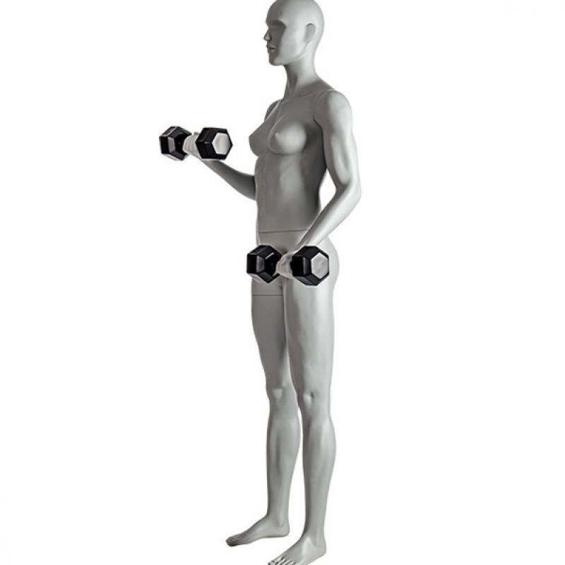 Image 3 : Grey women's gym display ...
