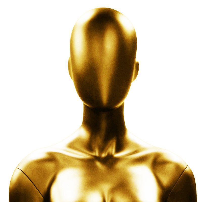 Image 1 : This upright female display mannequin ...