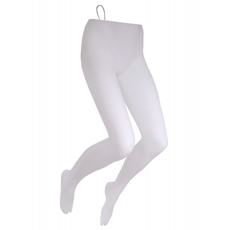 Female mannequin legs to hang white color : Mannequins vitrine