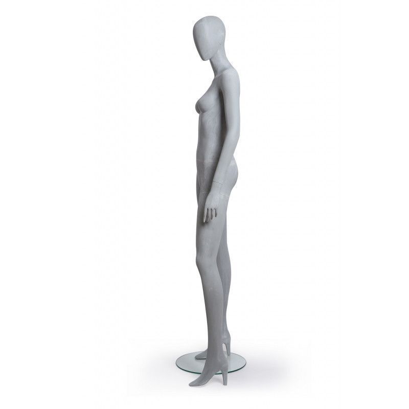 Image 1 : Female display mannequin with abstract ...