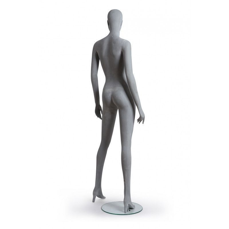 Image 3 : Female display mannequin with abstract ...