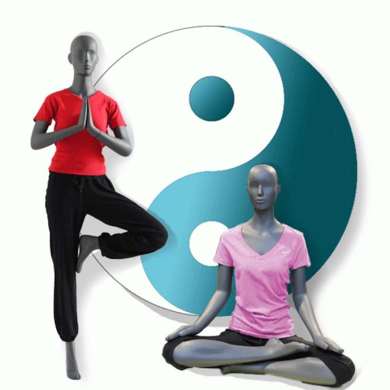 Image 4 : Female mannequin who shows a ...