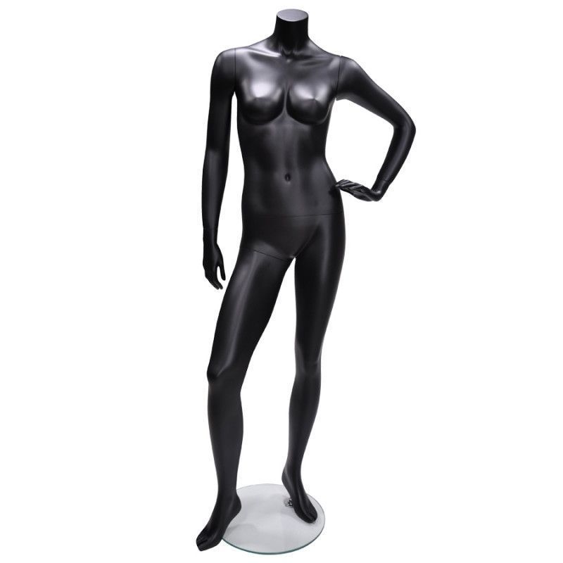 Female mannequins headless : Mannequins vitrine