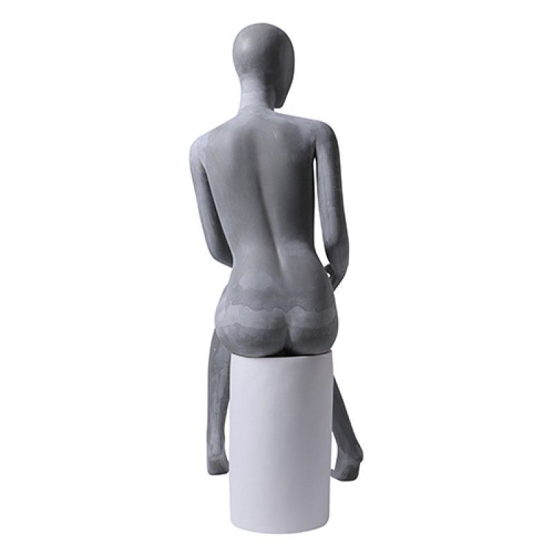 Image 3 : This female mannequin seated with ...