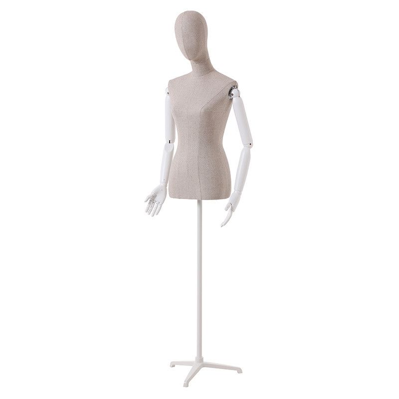 Image 1 : Female mannequins torso vintage linen ...