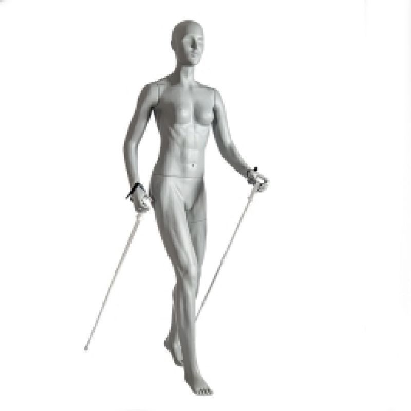 Image 2 : Female display mannequin in trekking ...