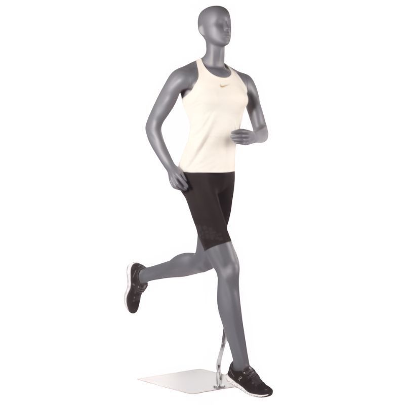 Image 1 : Running male mannequin with metal ...