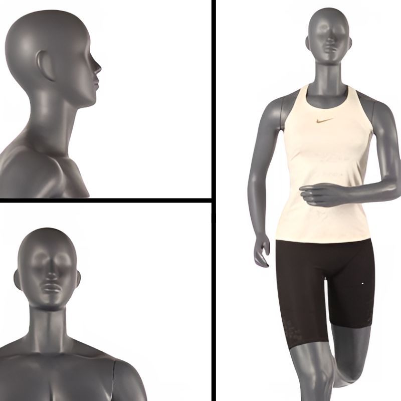 Image 4 : Running male mannequin with metal ...