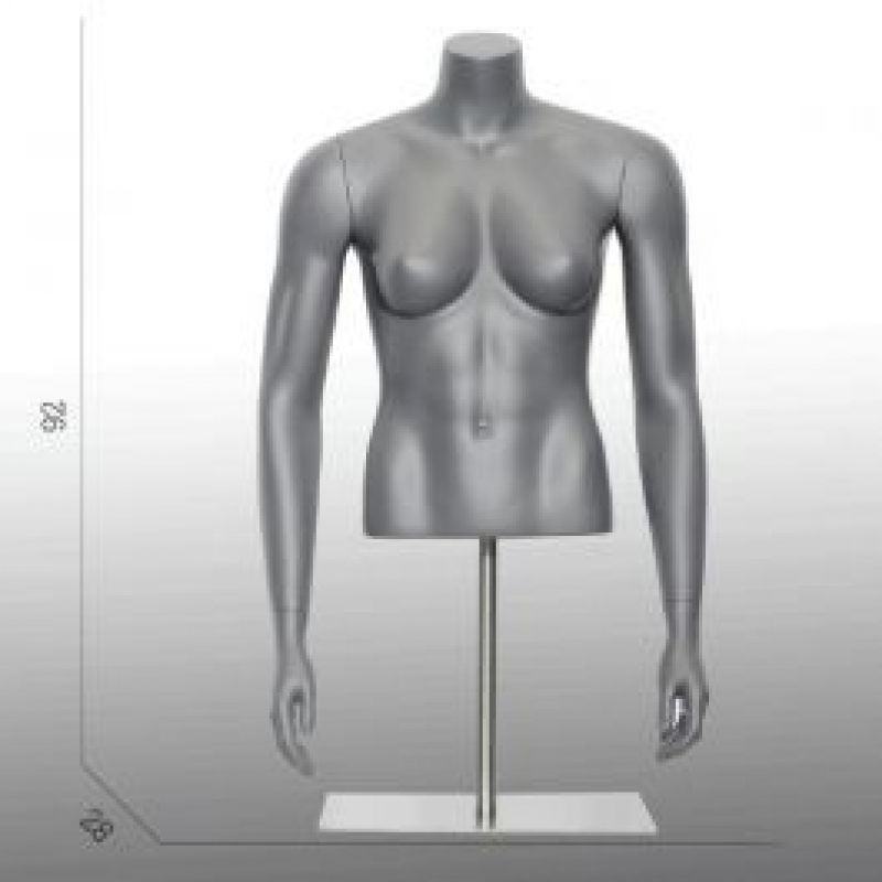 Image 1 : Sport female mannequin busts with ...