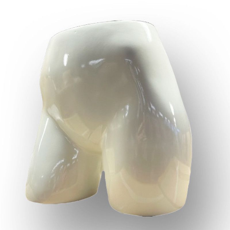 Fianchi donna bianco glossy : Mannequins vitrine