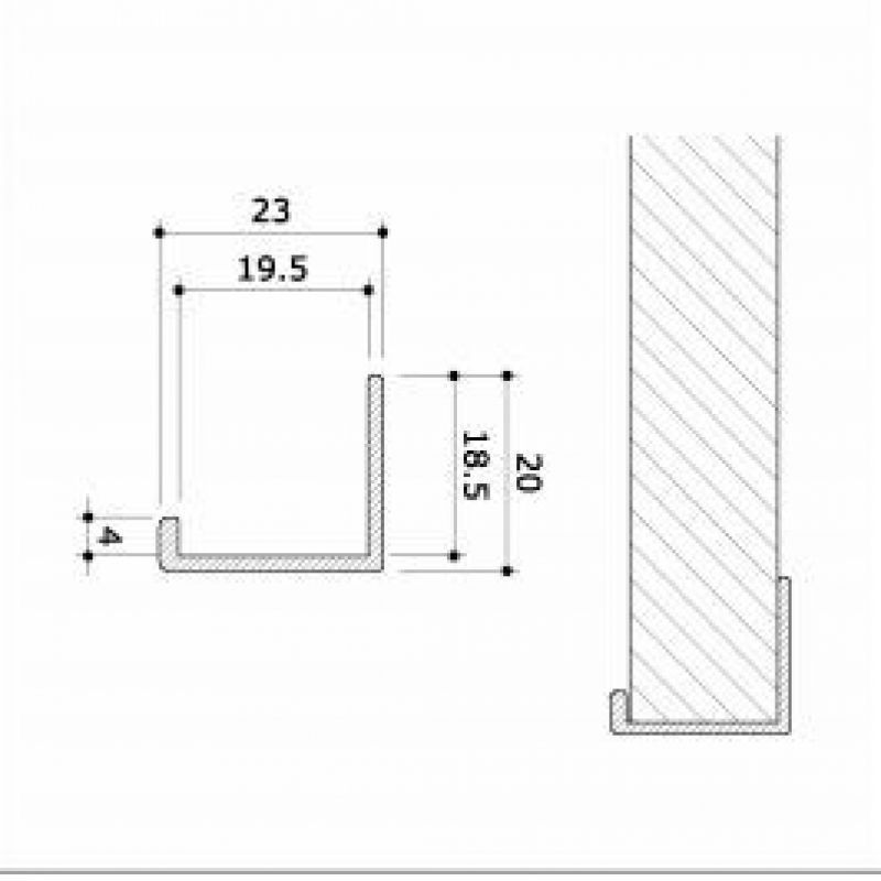 Image 1 : Cornières pour panneaux rainur ...