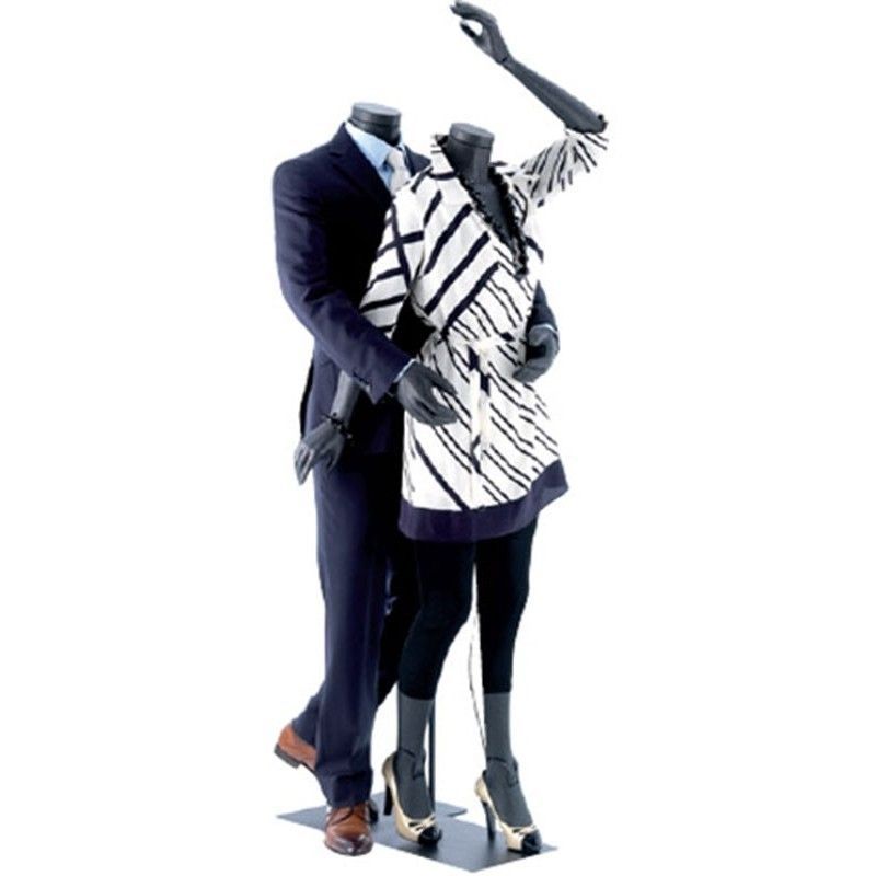 Image 3 : Flexible Female mannequin in black ...