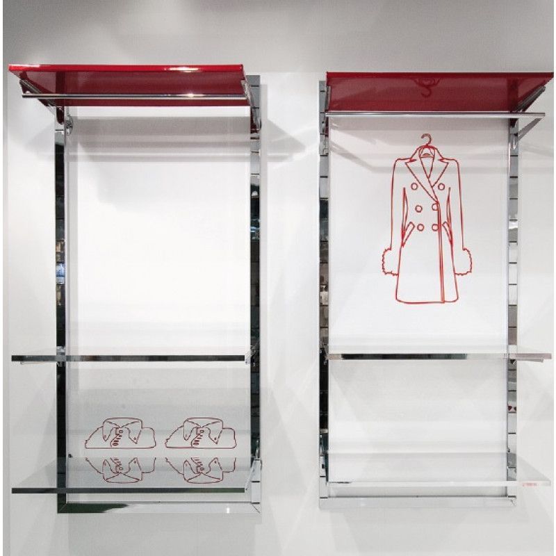 Image 3 : Frame for chrome metal wall ...