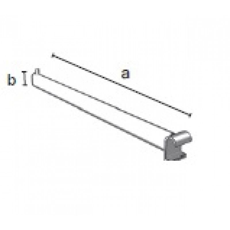 Image 1 : Wall gondolas FRONT BAR MODEL ...