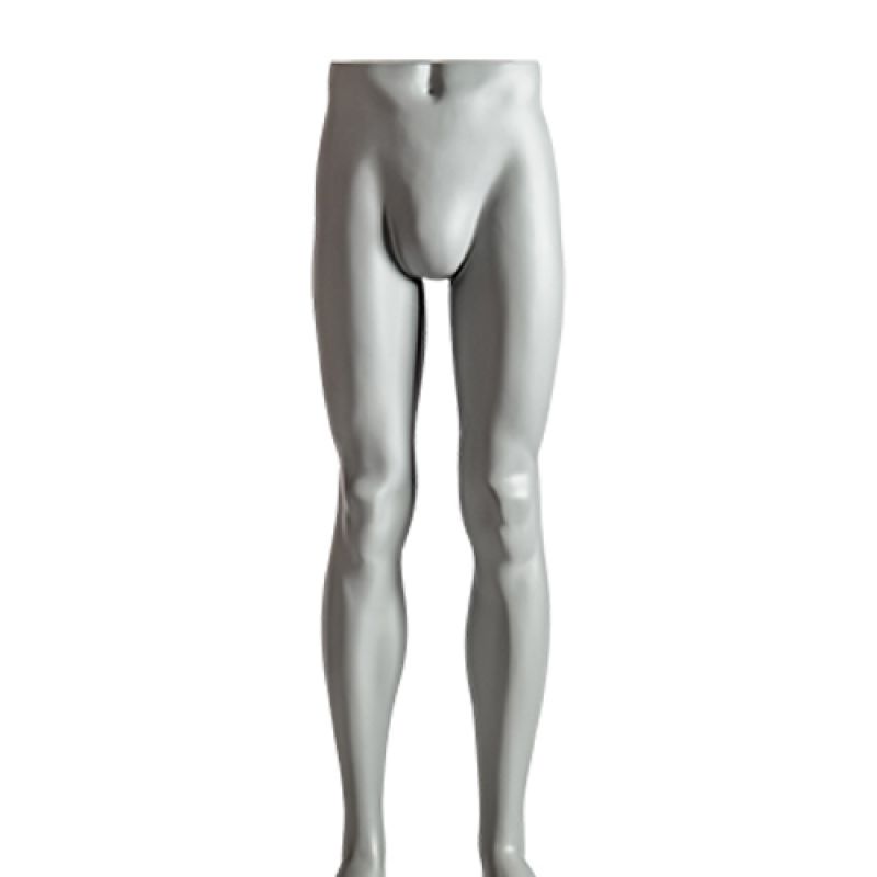 Image 1 : Gambe manichino uomo grigio vetrina ...