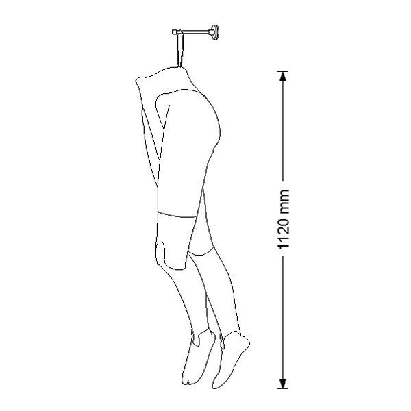 Image 1 : Gambe di manichino femminile flessibili ...