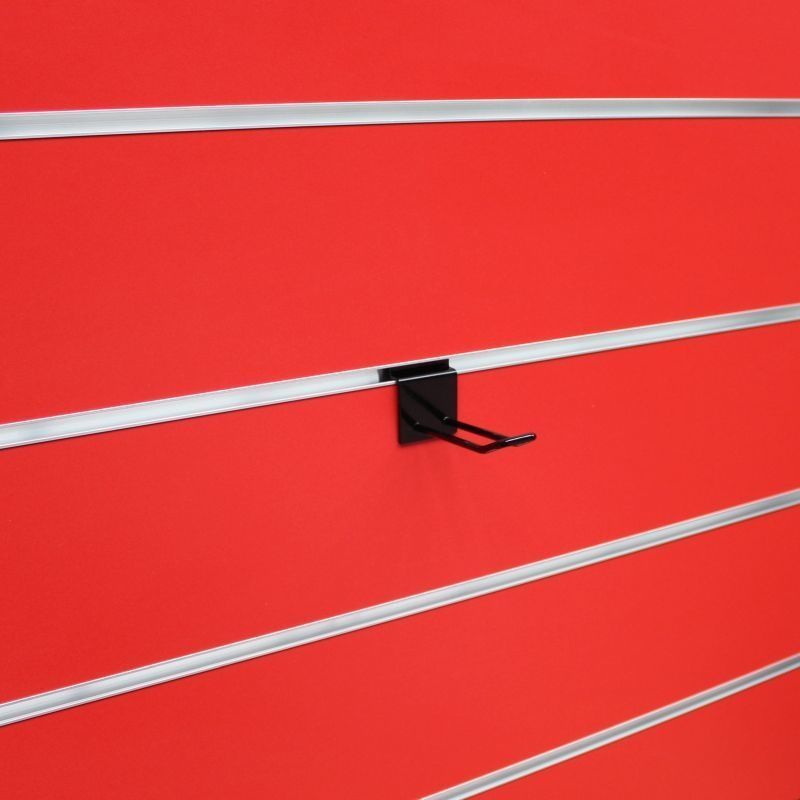 Image 2 : Gancho doble blister negro 5cm ...