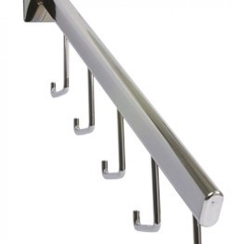 Gancho cromado para bolsas : Mobilier shopping