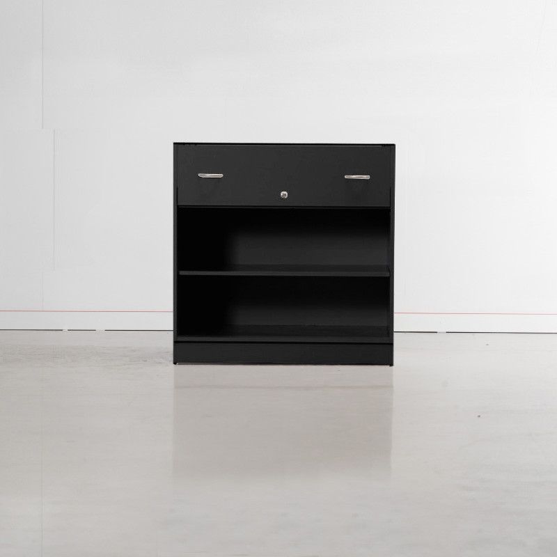 Image 2 : High-gloss black store counter ...