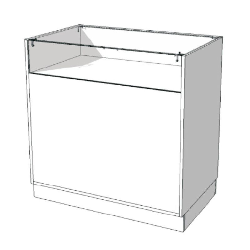 Image 3 : High-gloss black store counter ...