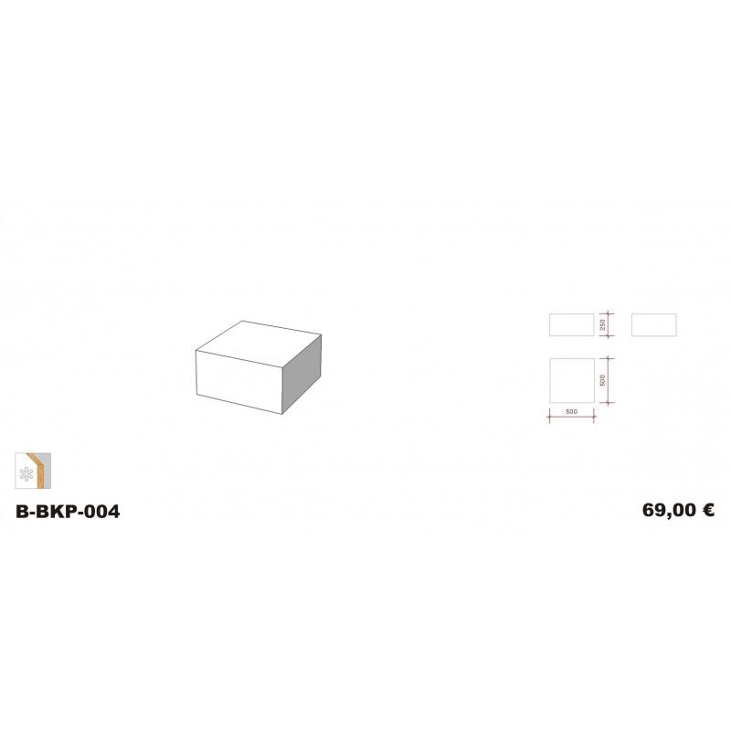 Image 2 : Podio - Bianco lucido-  50 x ...