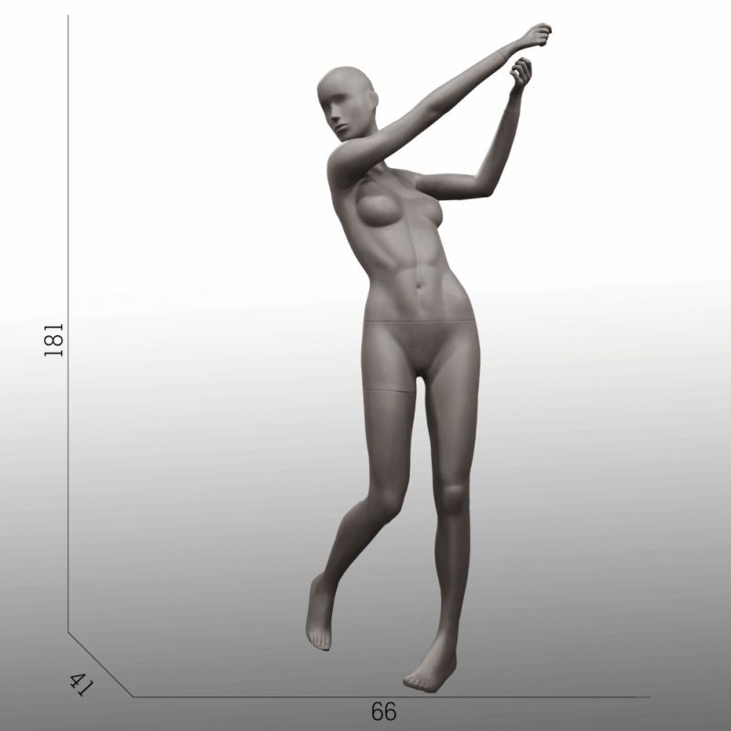 Golf Damenschaufensterfiguren : Mannequins vitrine