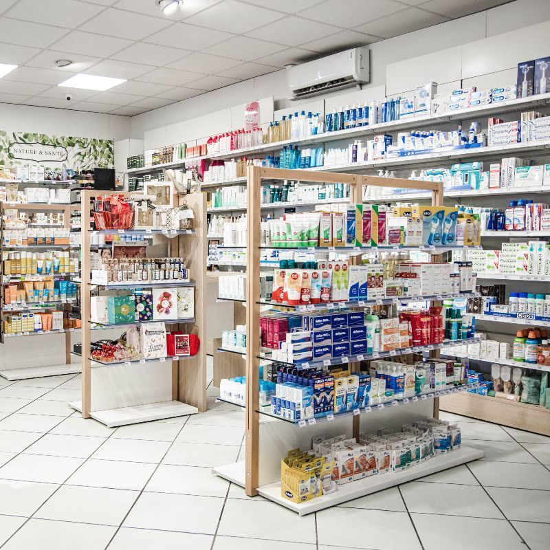 Image 5 : Gondola modulare per farmacie - 220x70x35 ...