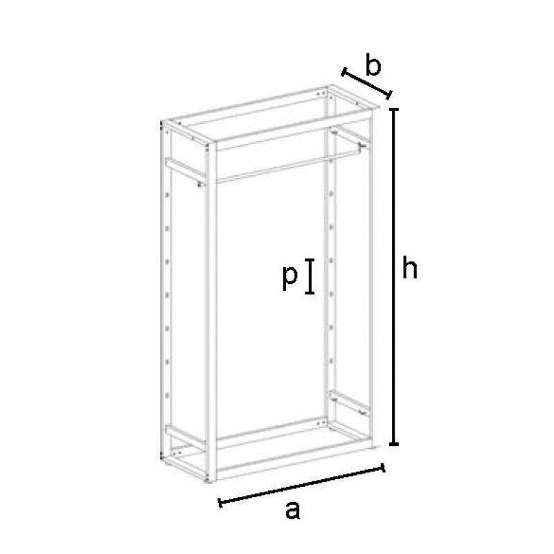Image 1 : Góndola de pared blanca ...