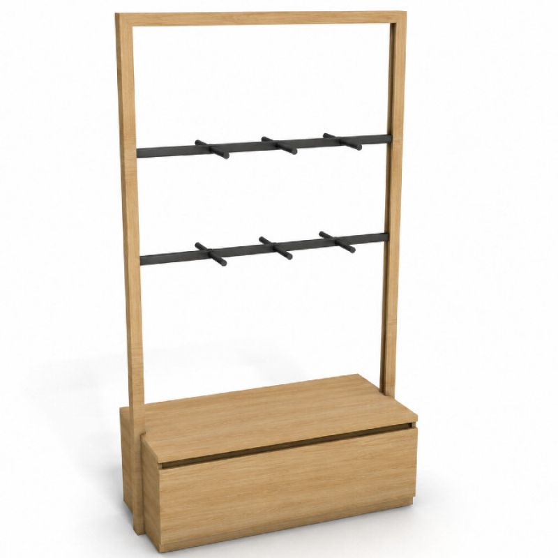 Transforme su espacio comercial con nuestra Góndola Modular, una ... Góndola modular H220x128x55cm : Mobilier shopping