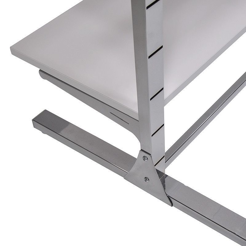 Image 4 : Gondole magasin chromee 4 etageres ...