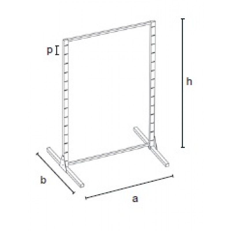 Image 2 : Gondole de magasin en m ...