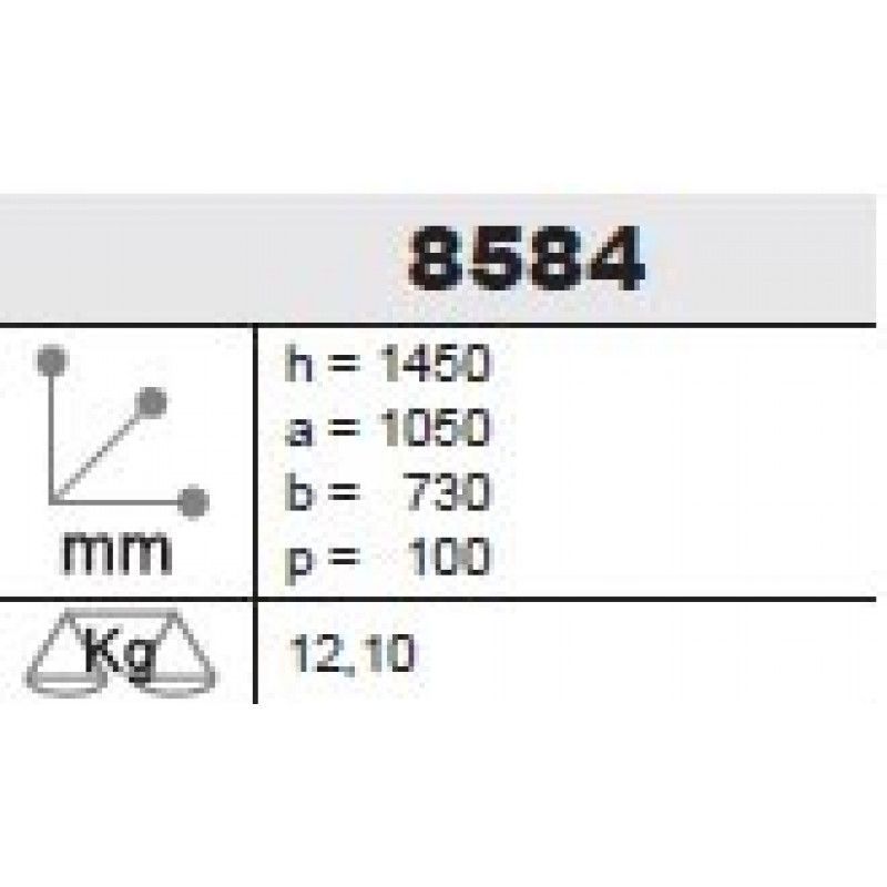 Image 3 : Gondole de magasin en m ...