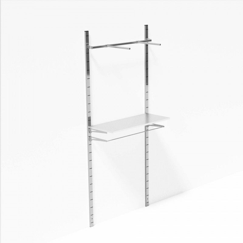 Gondole murale laser design 1 m&egrave;tre : Mobilier shopping