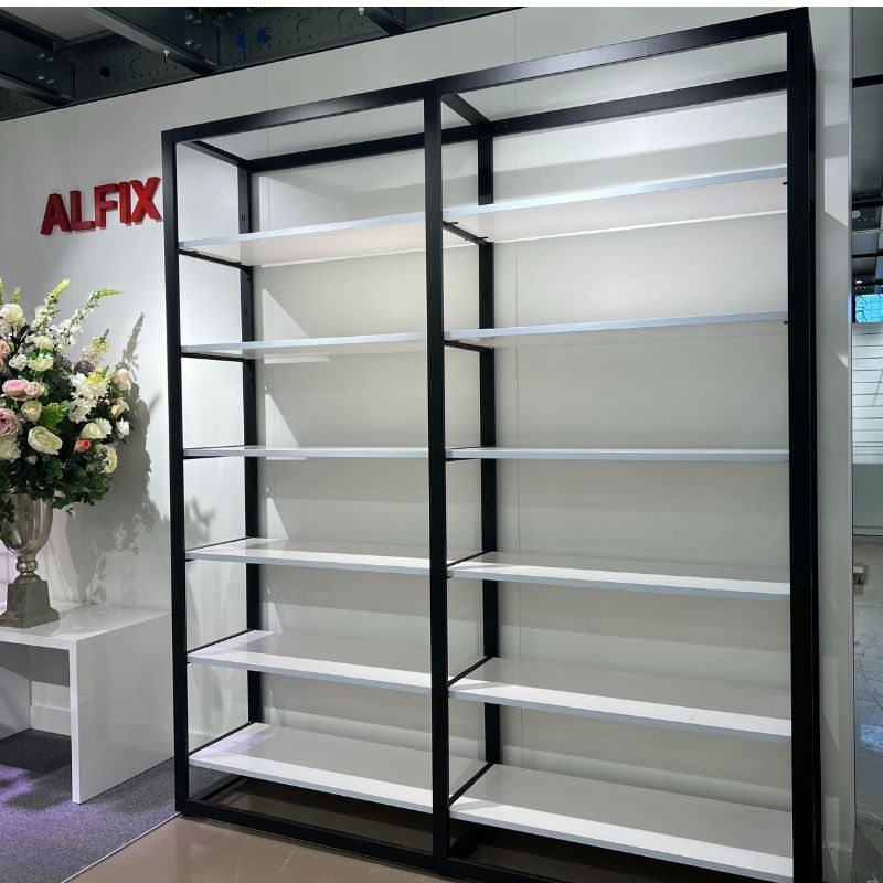 Image 5 : Gondole pour magasins couleur or ...