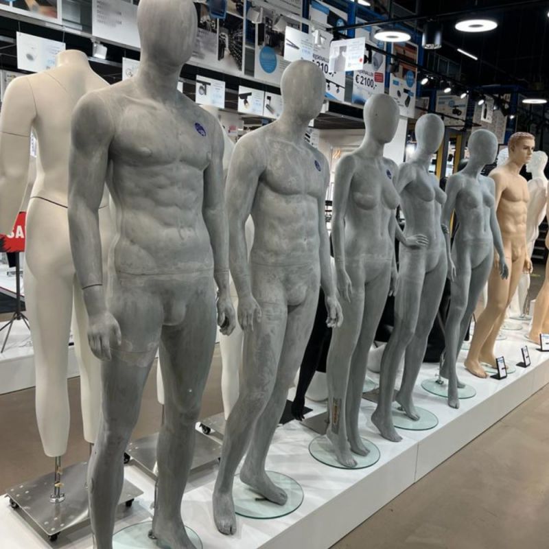 Image 4 : Display Mannequin abstract for men ...