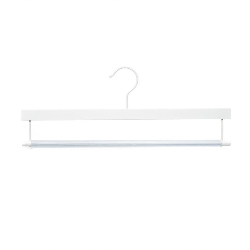 White Trouser Skirt Hanger  Wooden Hangers  The Hanger Store