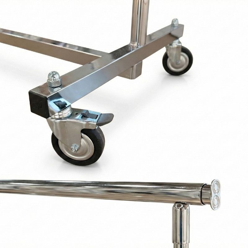 Image 4 : Foldable metal trolley on castors ...