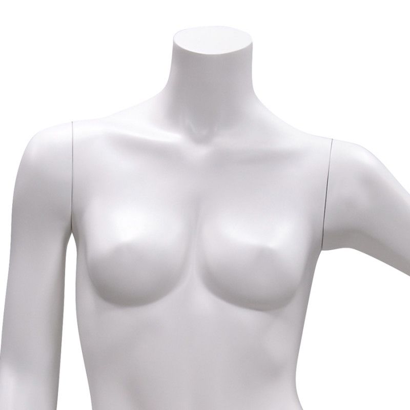 Image 1 : &nbsp;Headless female mannequins white