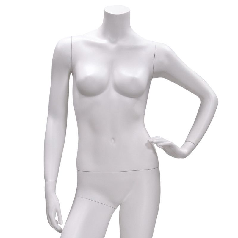 Image 2 : &nbsp;Headless female mannequins white