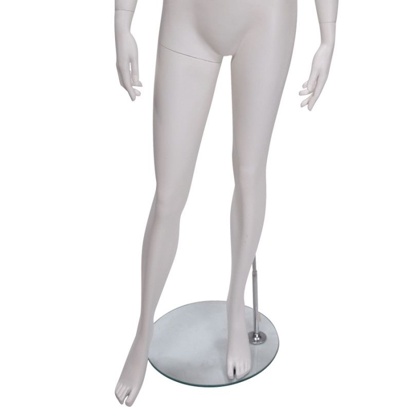 Image 3 :  Headless female mannequin white.