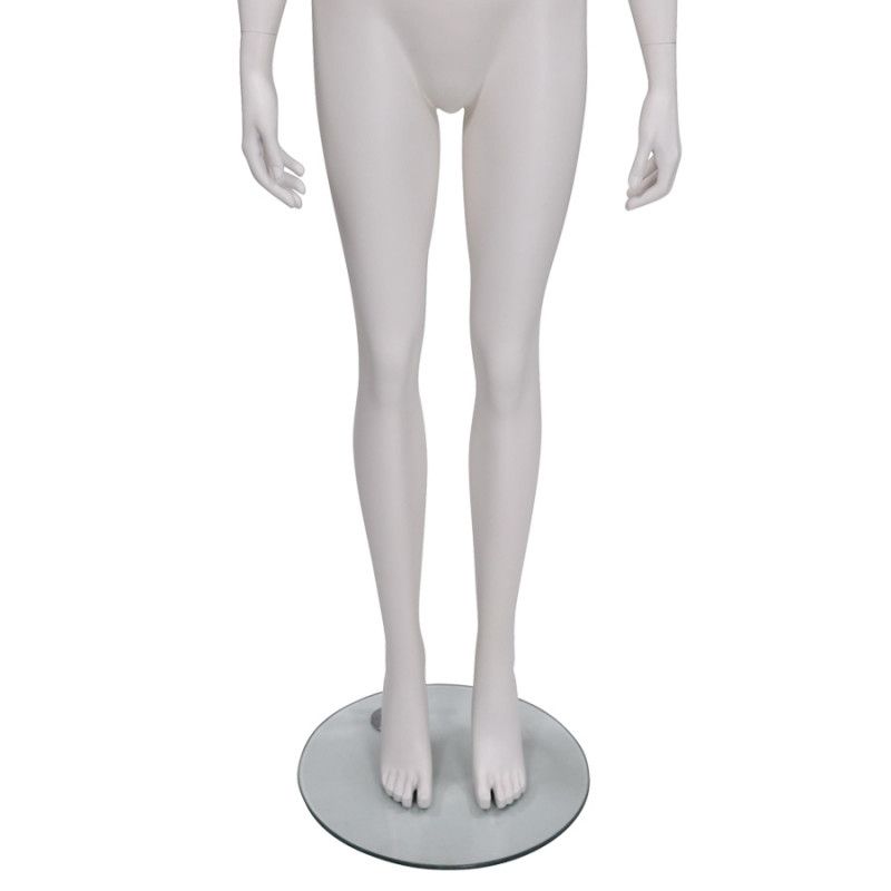 Image 3 : White headless female mannequin straight ...