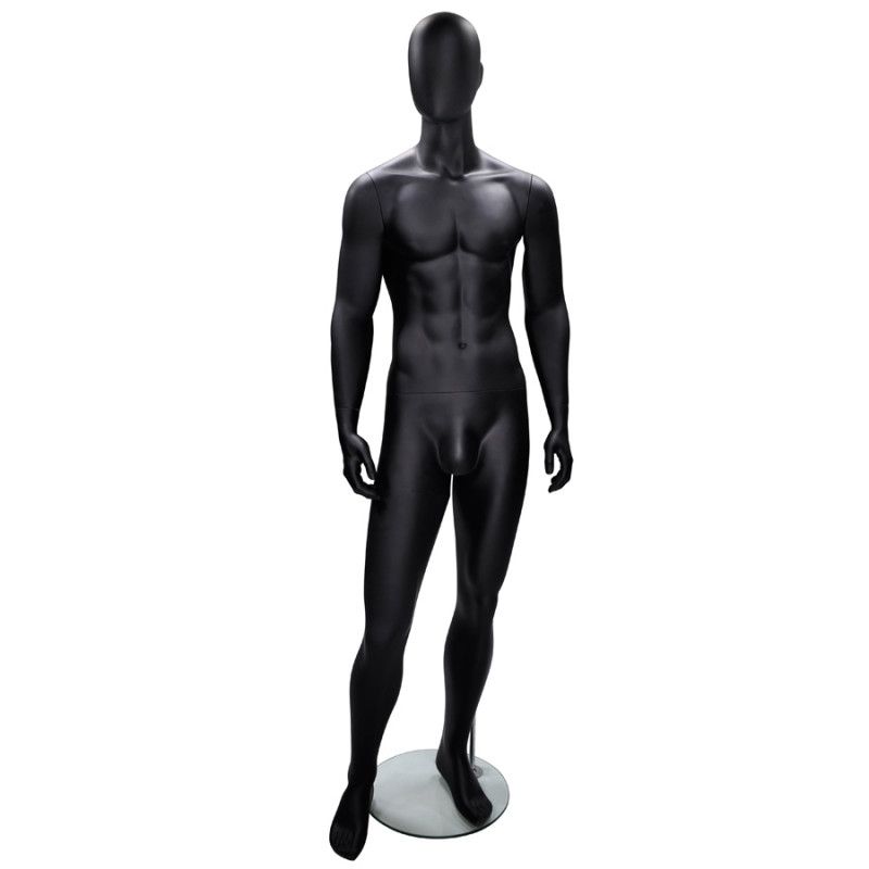 Herren schaufensterfiguren ohne schwarzes Gesicht : Mannequins vitrine