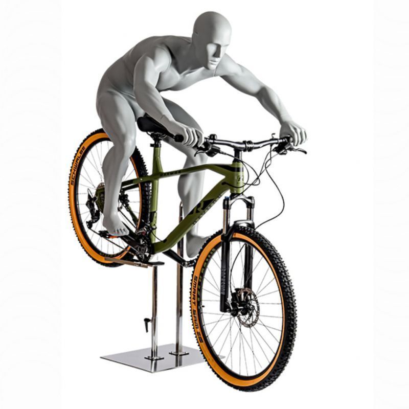 Image 3 : Herren-Mountainbike-Schaufensterfigur für ...